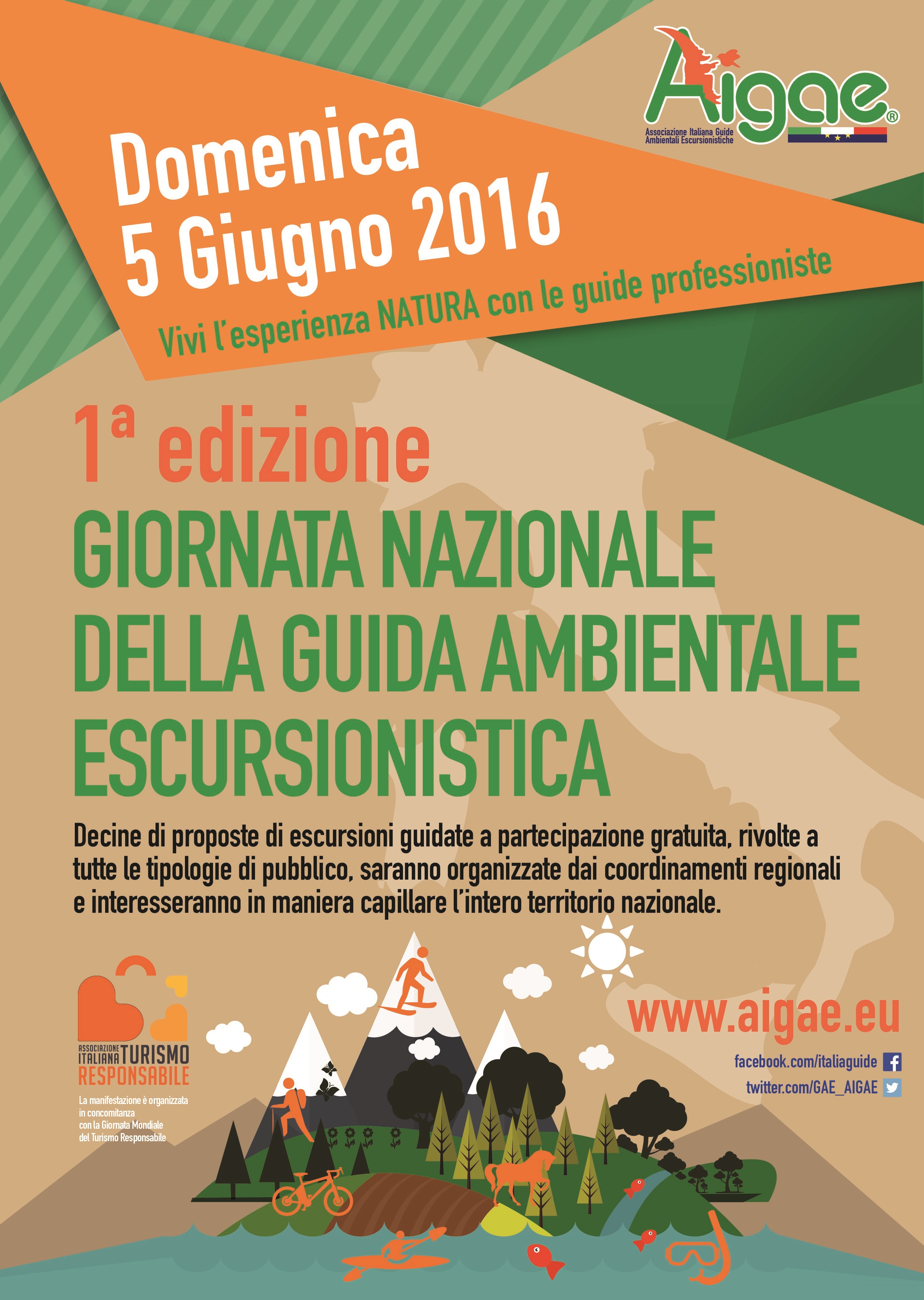 Giornata Nazioanle AIGAE - 5 giugno 2016