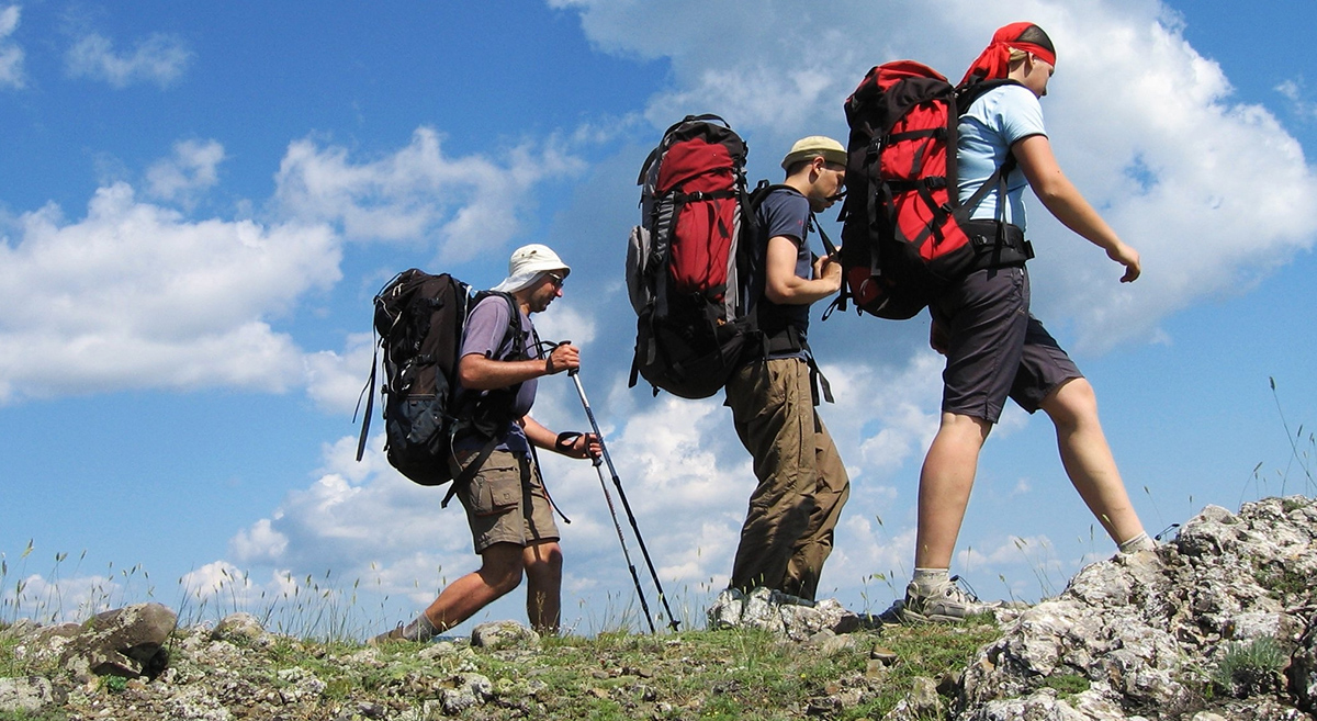 camminare in natura in sicurezza