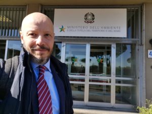 Davide Galli, presidente nazionale AIGAE convocato al Ministero dell'Ambiente - 2020